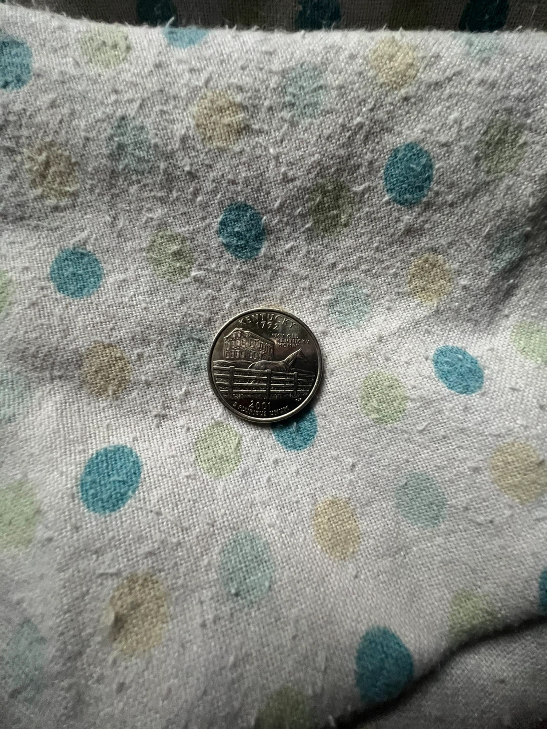 Kentucky State Quarter 2001 - photo 3