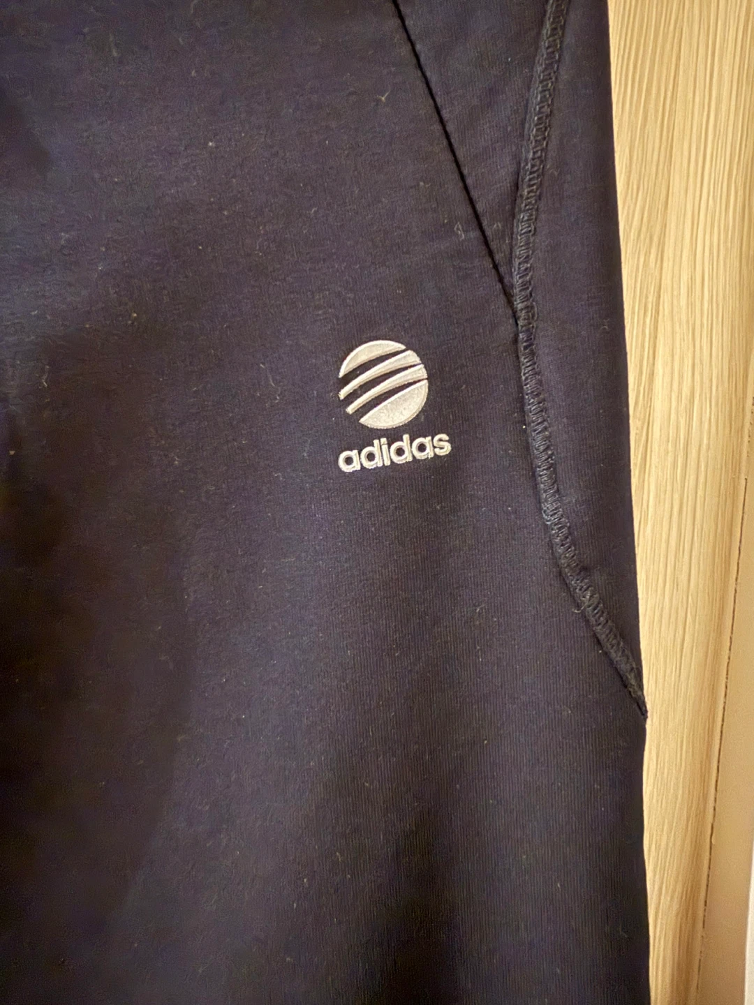 Adidas Navy Blue Track Pants - photo 3