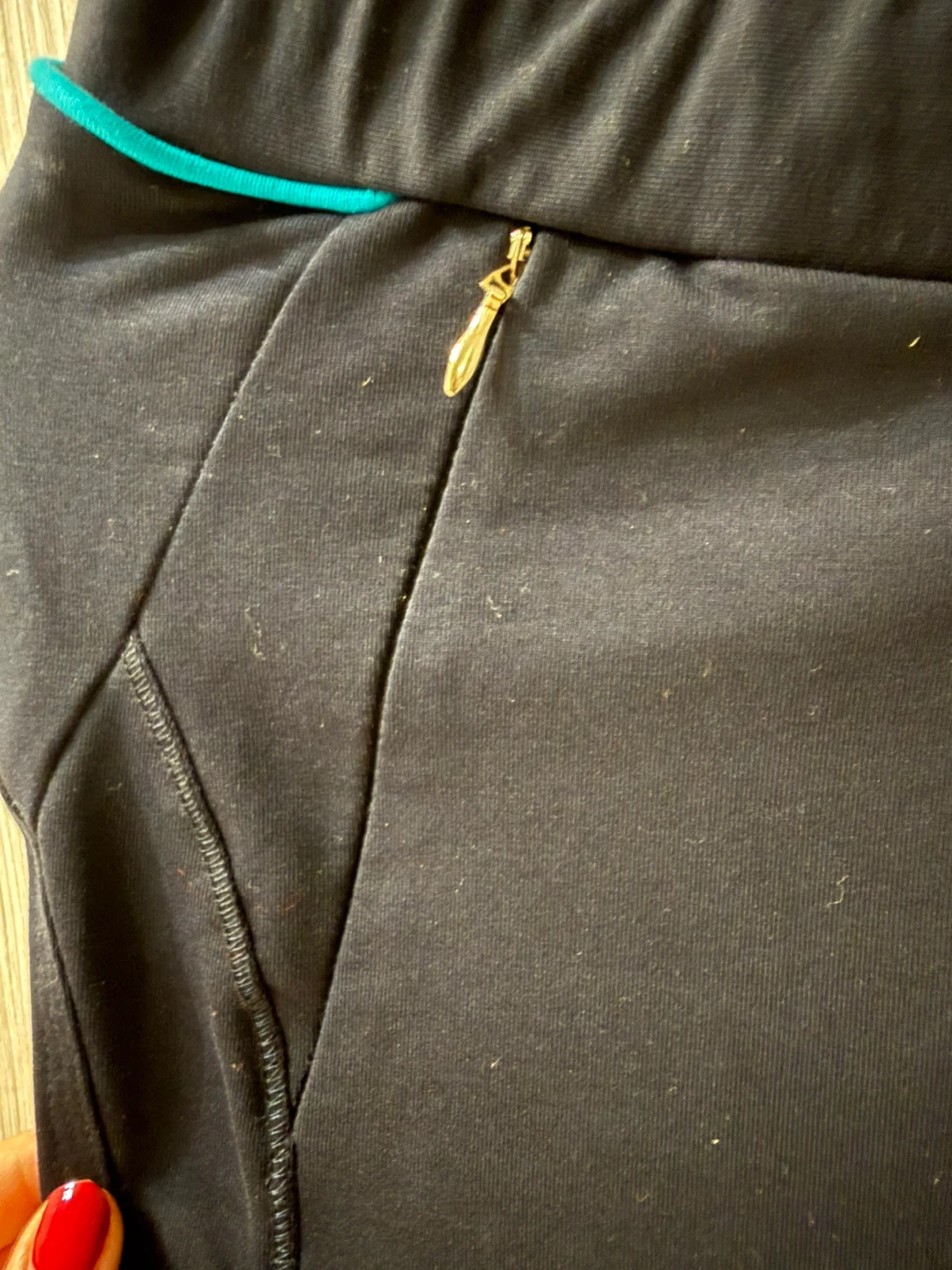Adidas Navy Blue Track Pants - photo 4