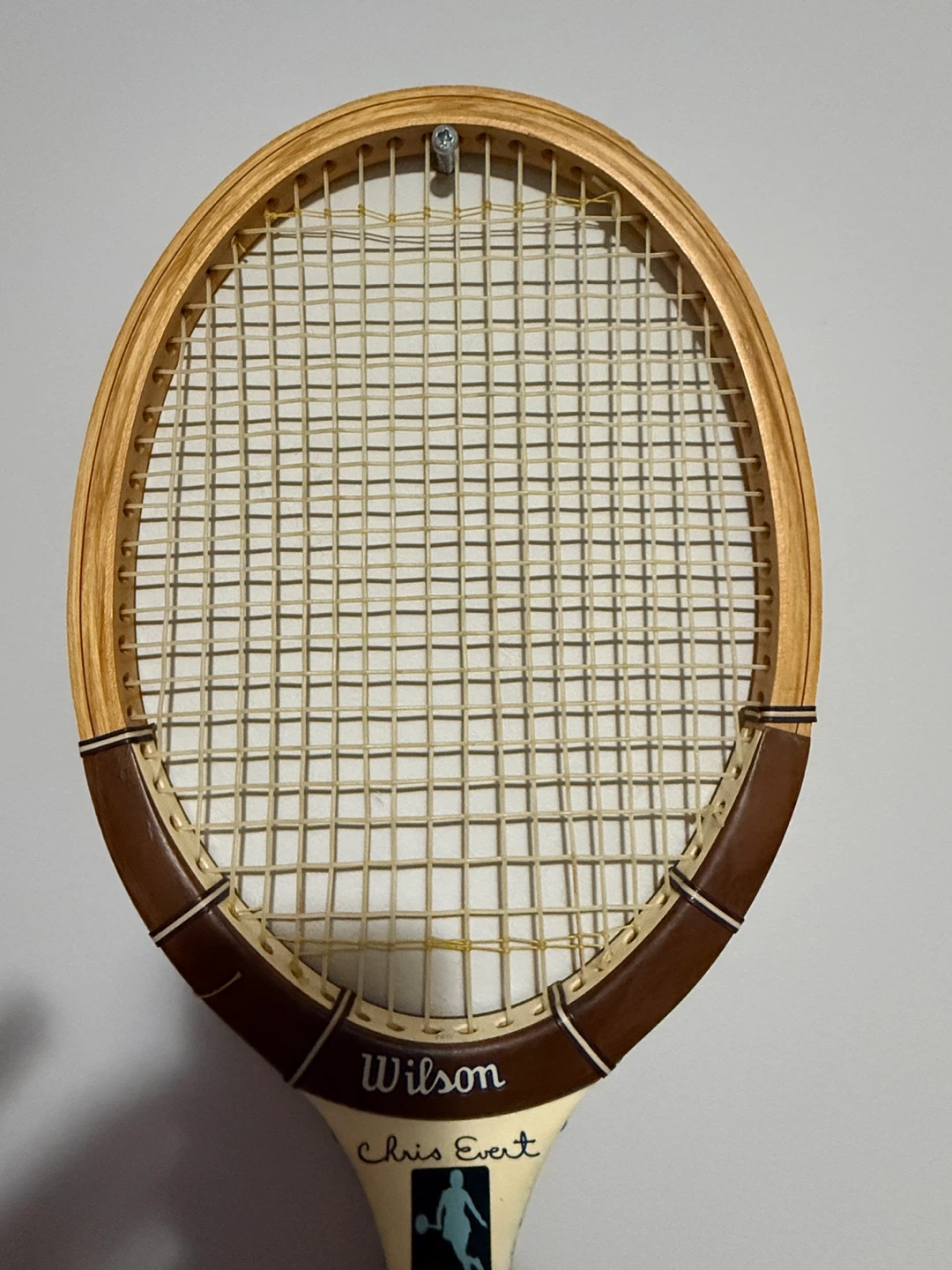 Vintage Wilson Chris Evert Autograph Tennis Racquet - photo 4