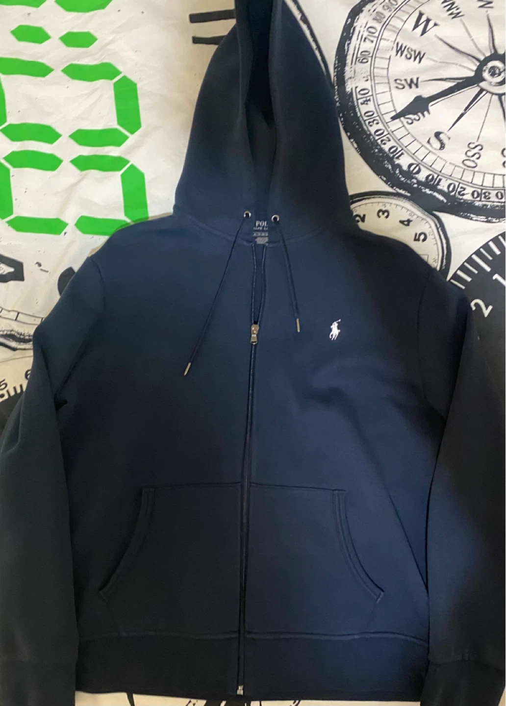 Navy Blue Polo Ralph Lauren Tracksuit - photo 3