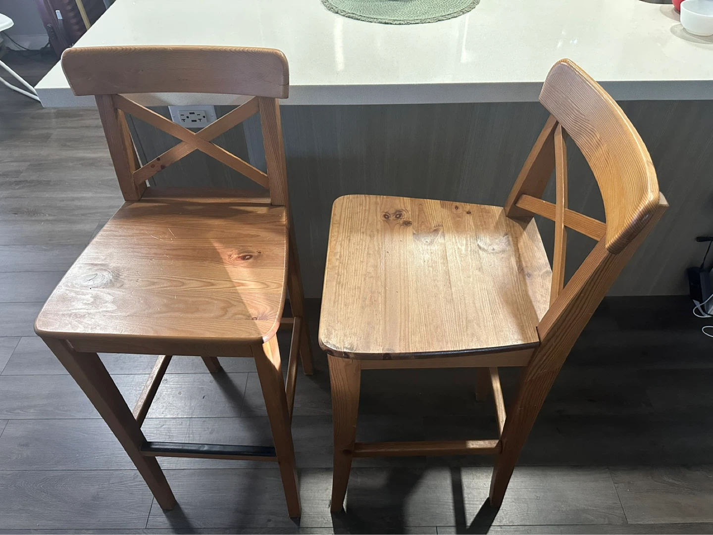 IKEA INGOLF Bar Stools - Set of 2 - photo 2