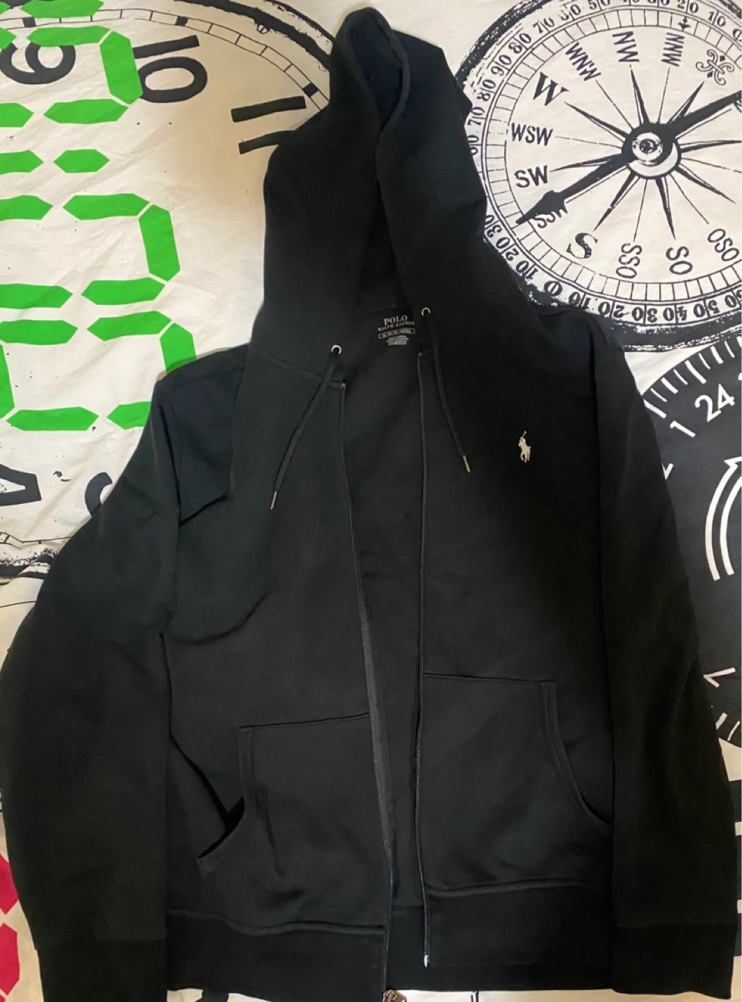 Black Polo Ralph Lauren Tracksuit - photo 3