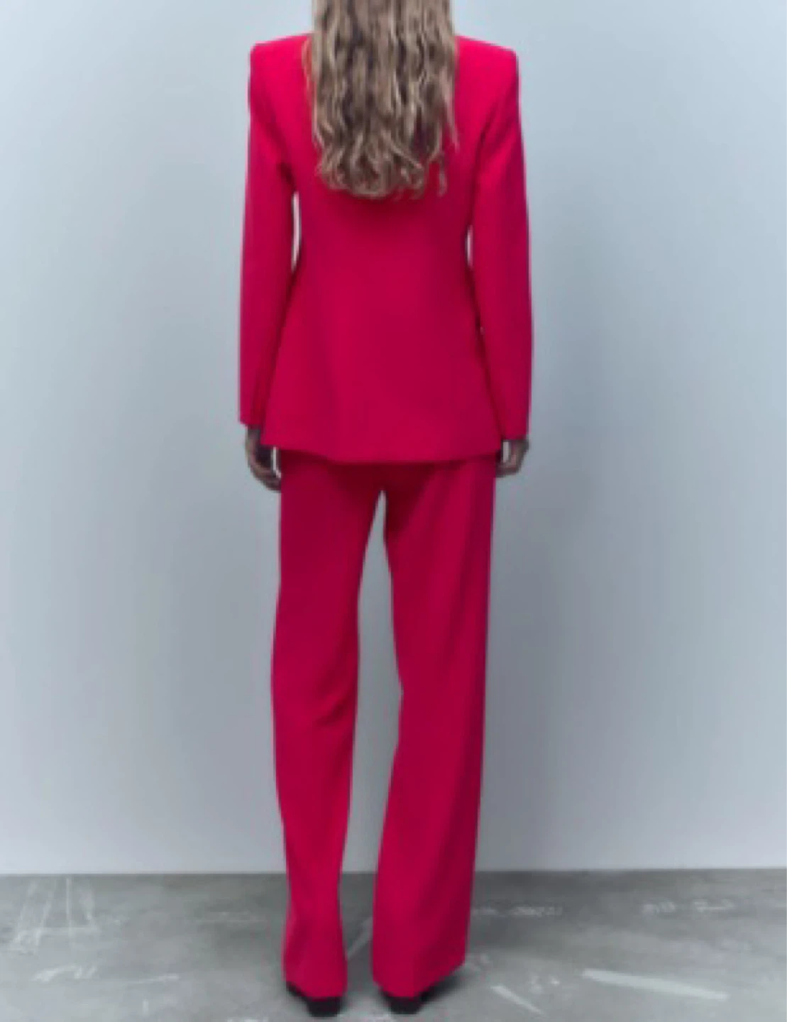 ZARA Pink Blazer & Pants Set XS - photo 4
