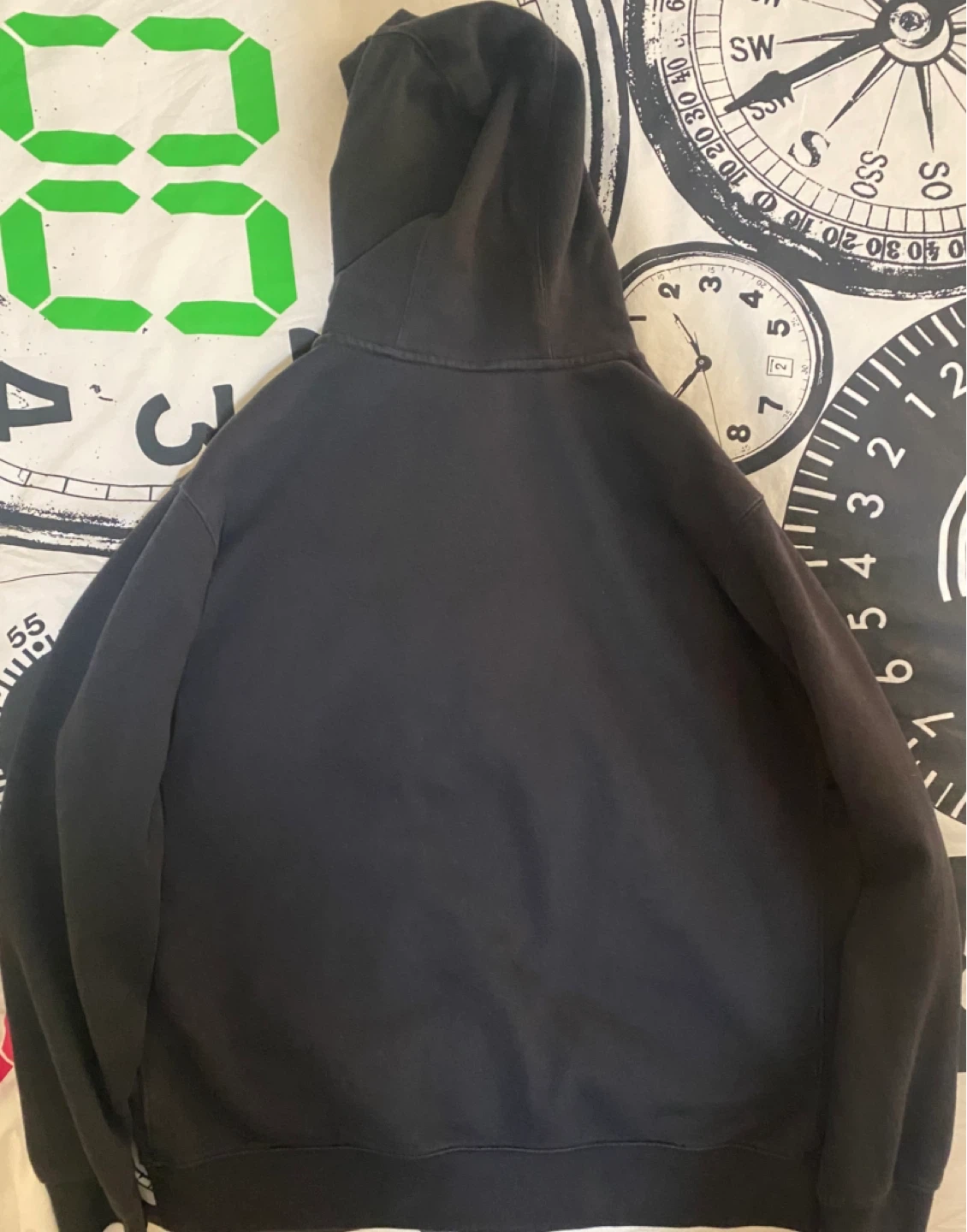 Black Nike Full Zip Hoodie - photo 2
