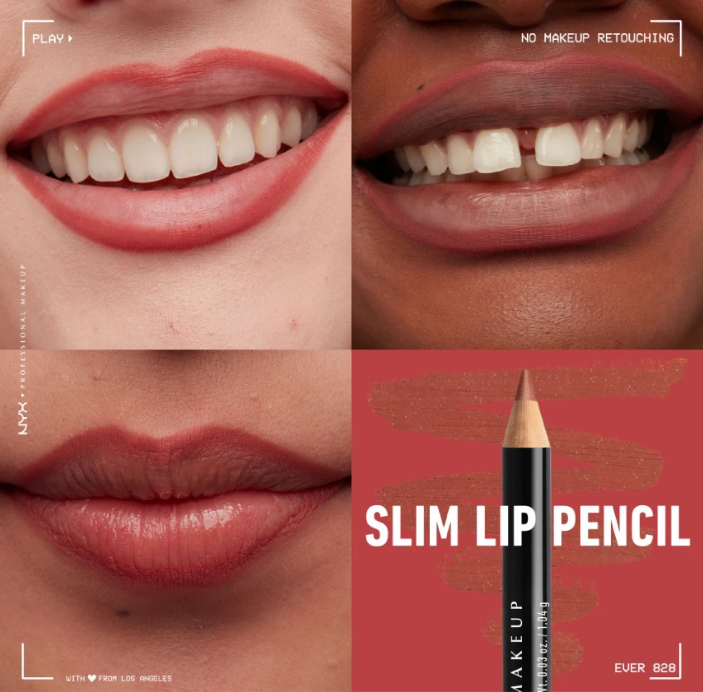 NYX Slim Lip Pencil Ever (Mauve Pink) - photo 2