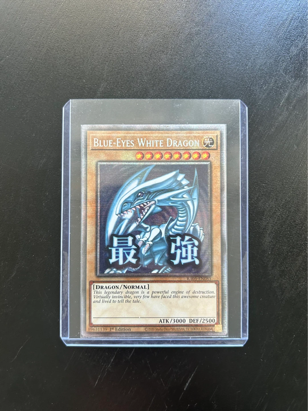 Yu-Gi-Oh! Blue-Eyes White Dragon RA05-EN085 Starlight Rare