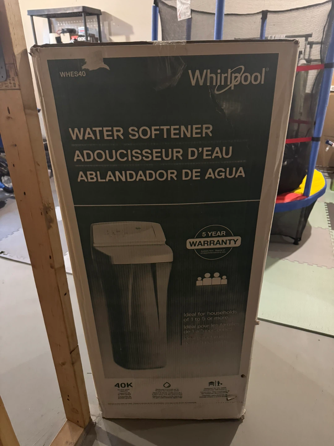 Whirlpool WHES40 Water Softener - photo 3