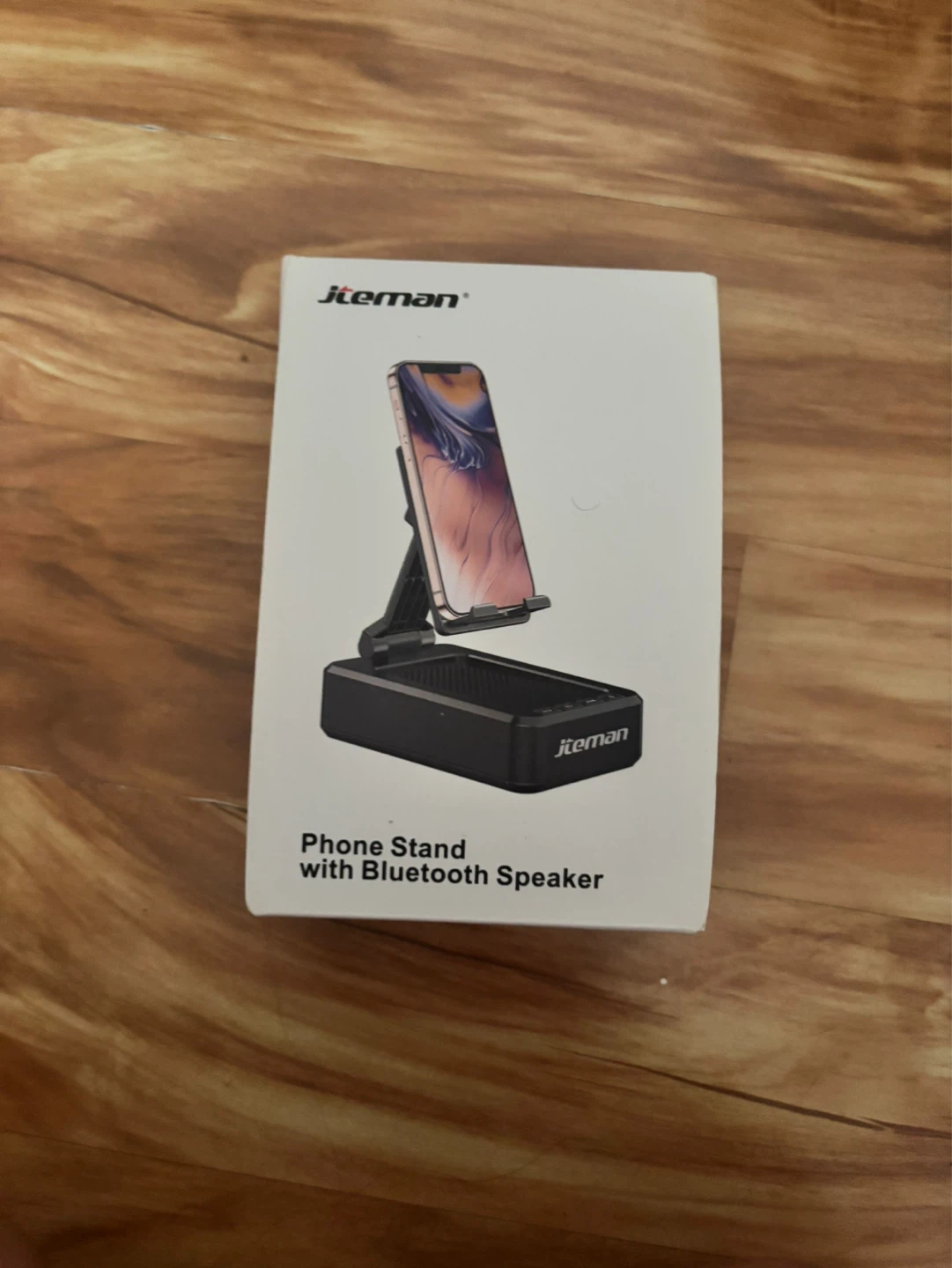 Jceman Phone Stand with Bluetooth Speaker