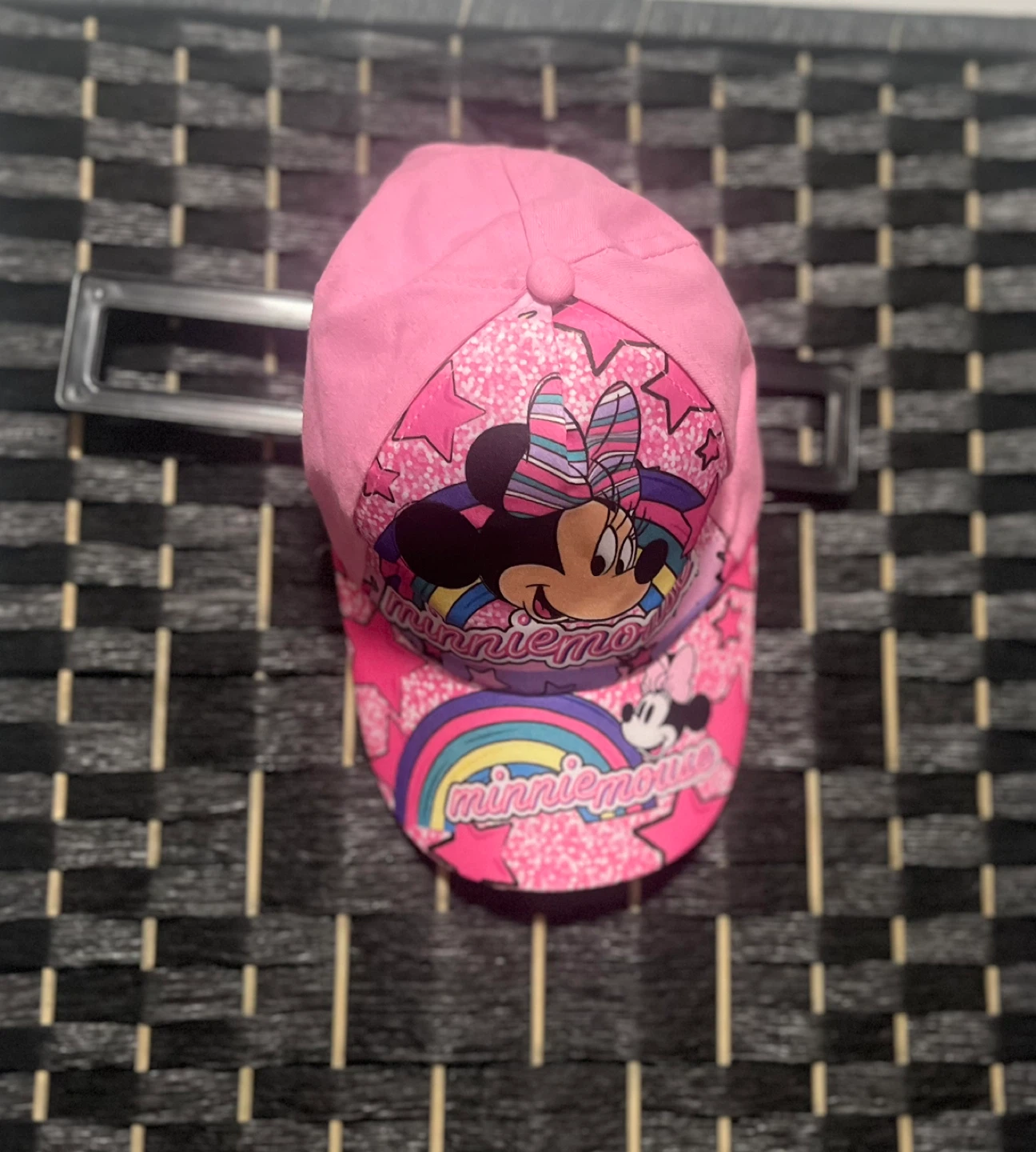 Pink Minnie Mouse Baseball Cap - photo 3
