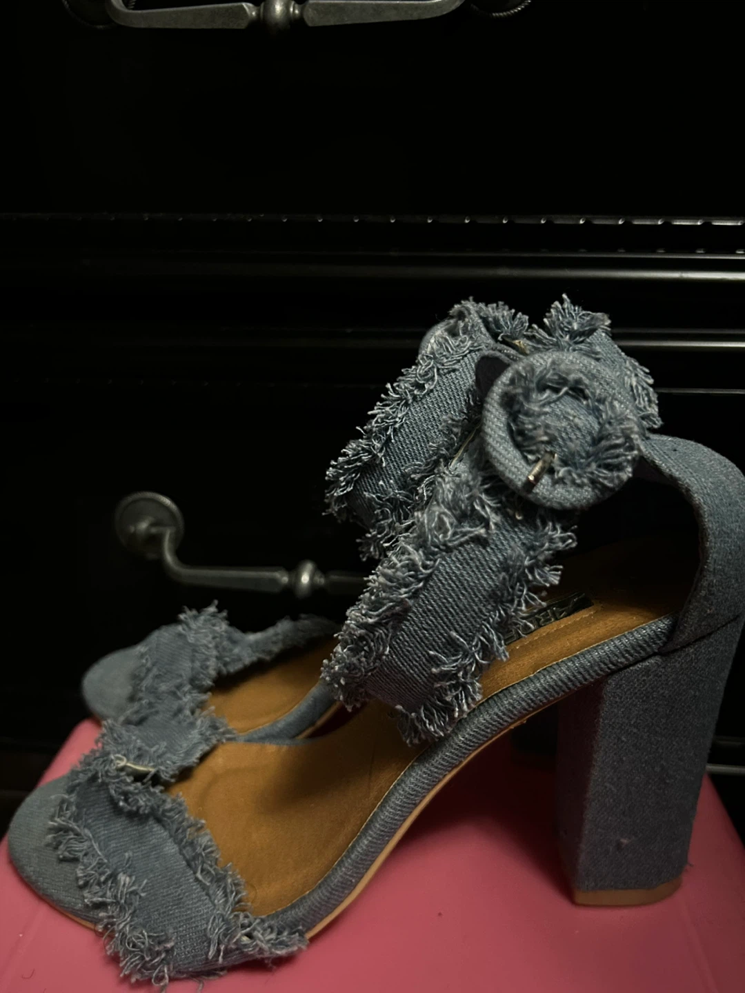 Ardene Denim Block Heels - photo 2