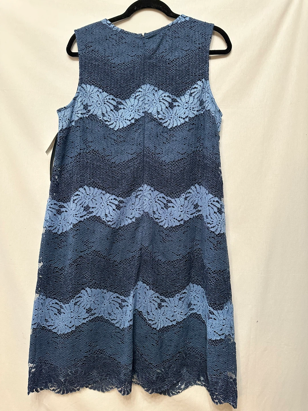 London Times Blue Lace A-Line Dress - photo 2