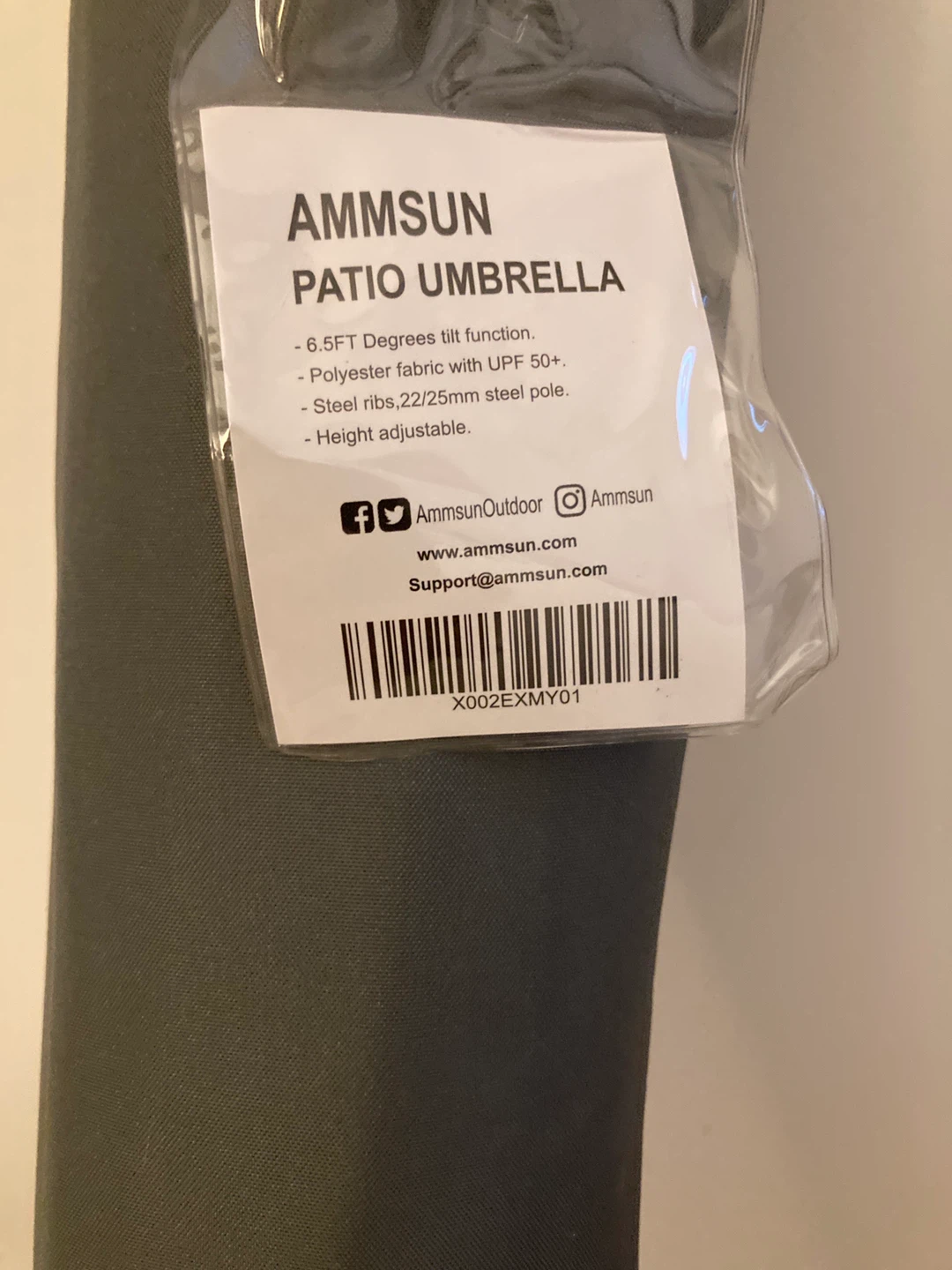 AMMSUN Patio Umbrella - photo 2