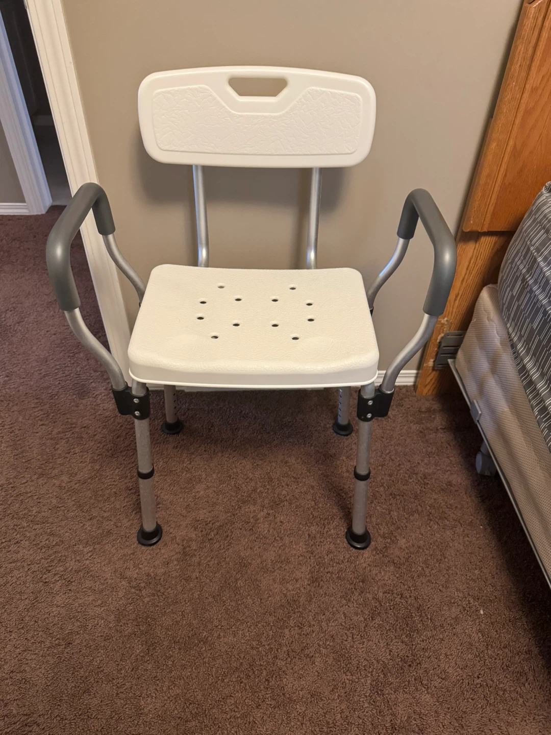 Shower Chair with Back and Arms