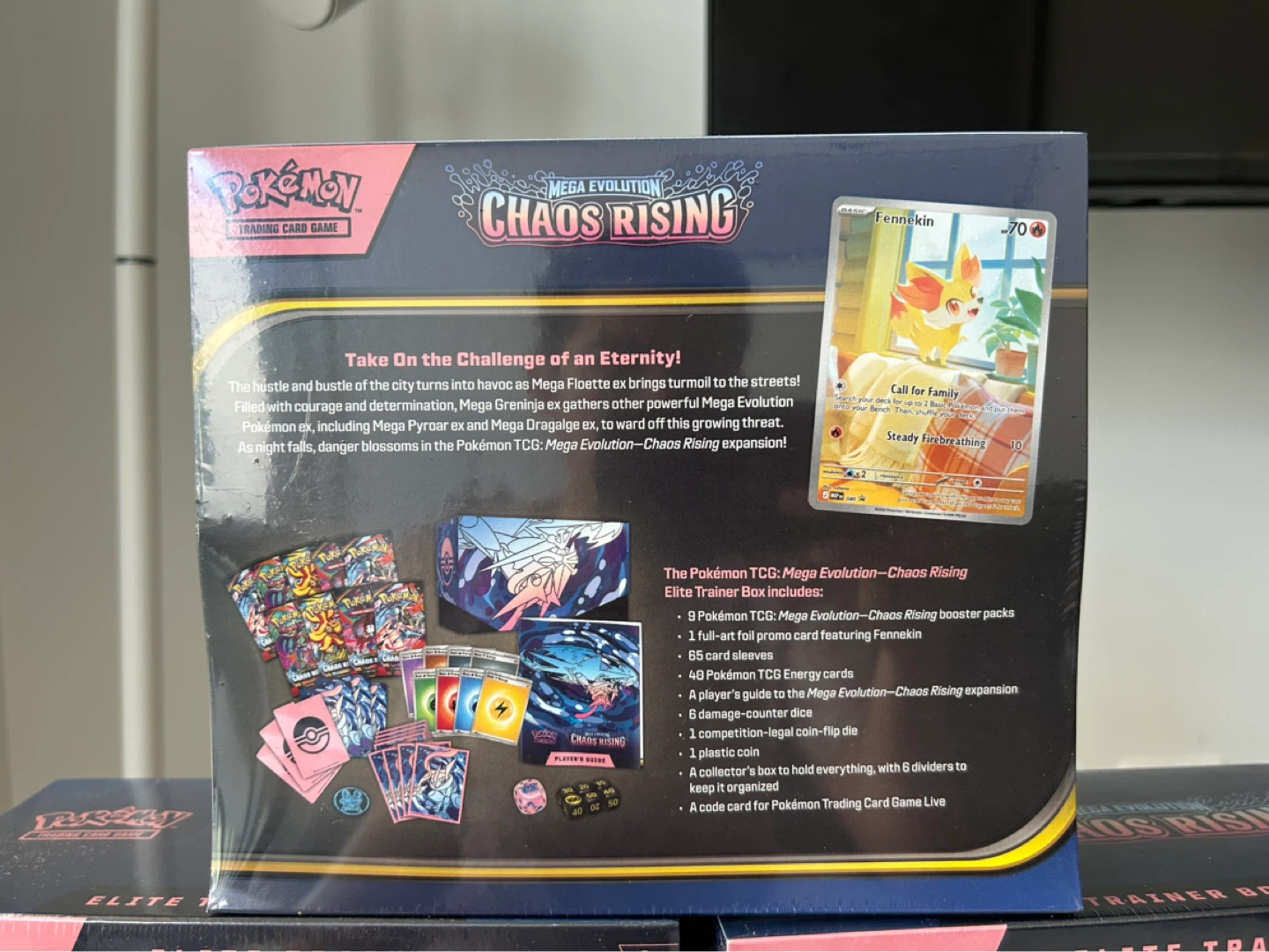 Chaos Rising Elite Trainer Box - Pokemon TCG Mega Evolution - photo 2