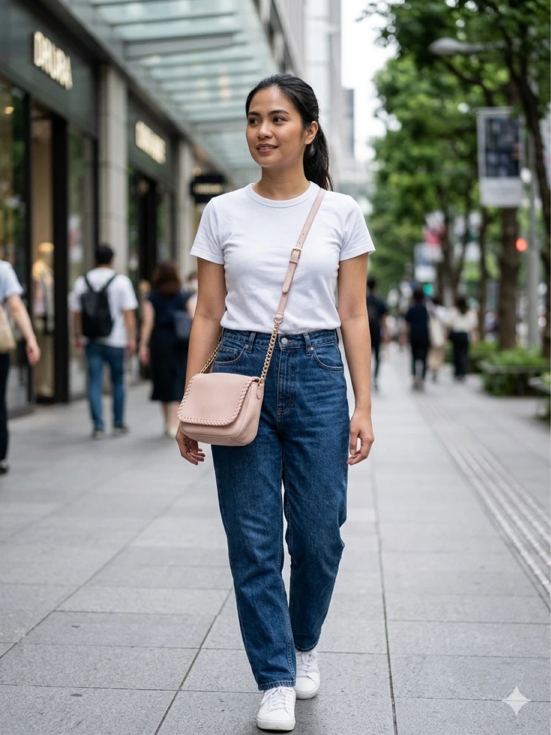 Tory Burch Pink Leather Shoulder Bag