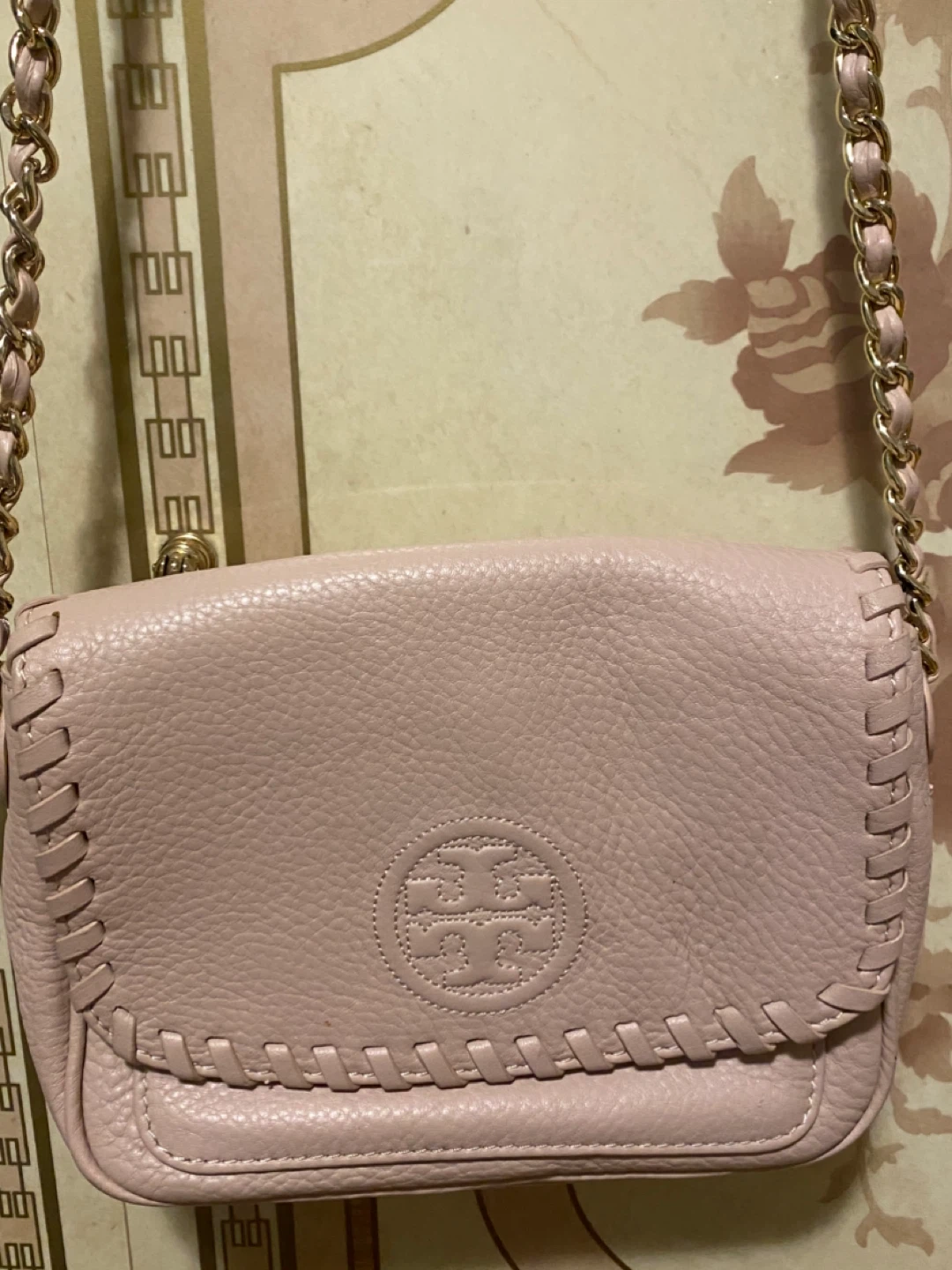 Tory Burch Pink Leather Shoulder Bag - photo 2