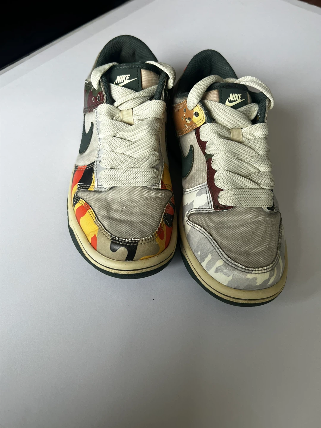 Nike Dunk Low Camo Sneakers - photo 5