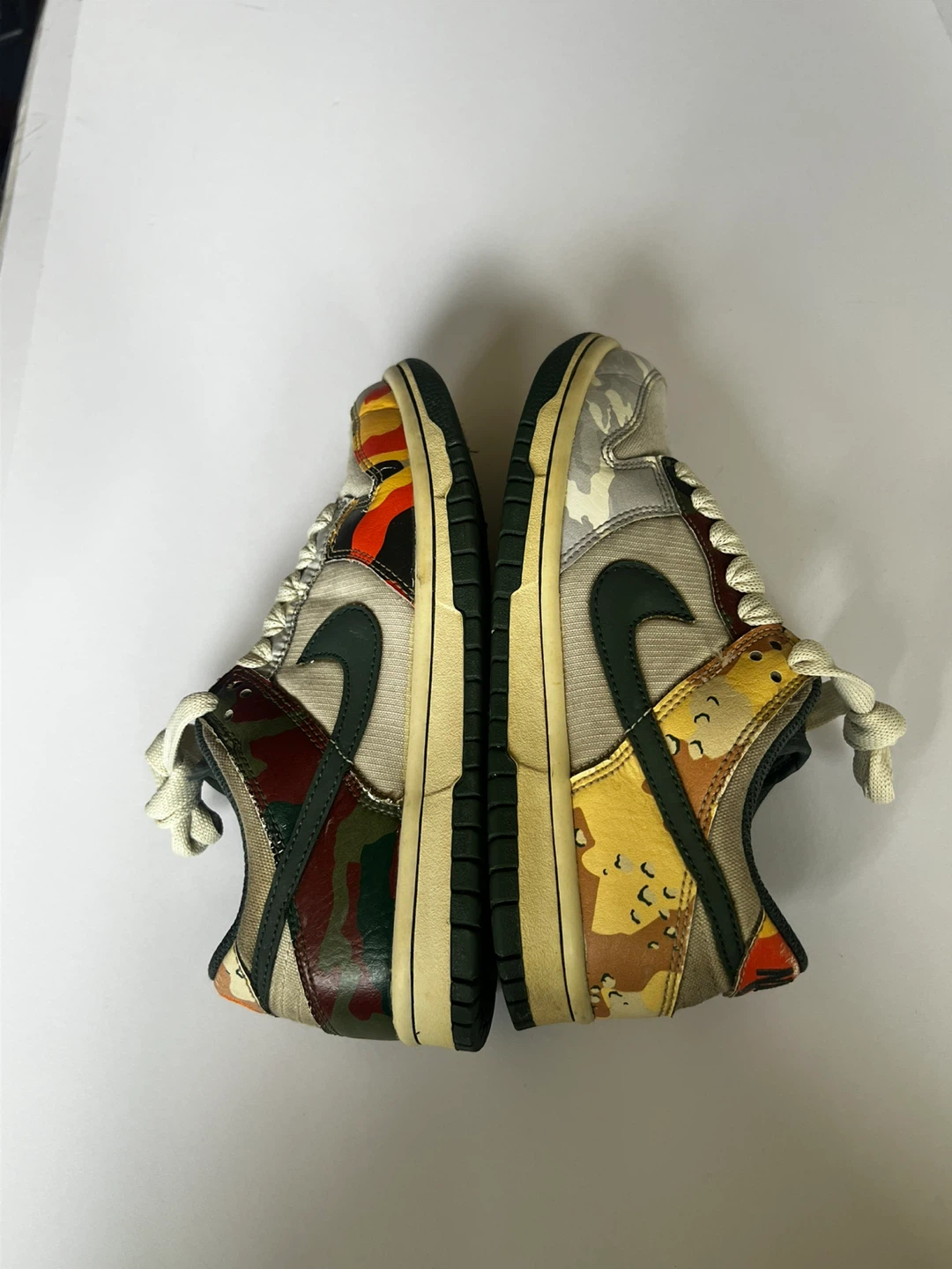 Nike Dunk Low Camo Sneakers - photo 2