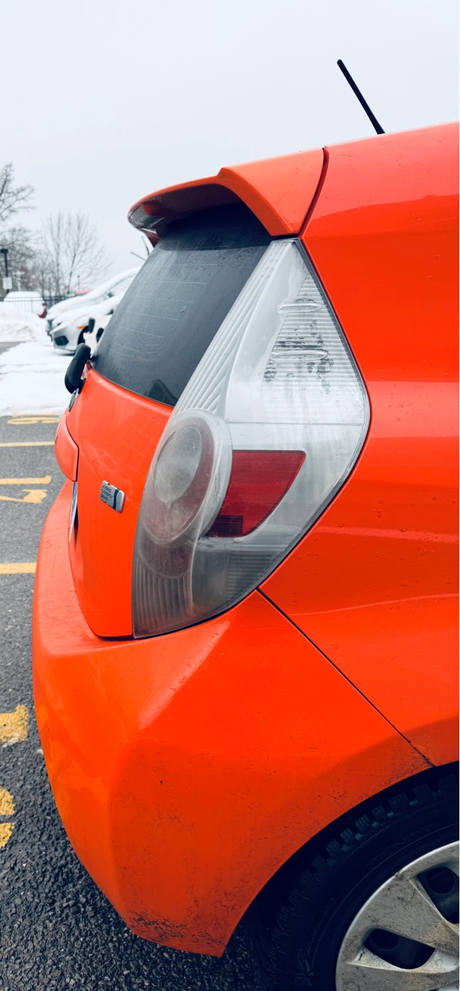 Orange Toyota Prius C Hatchback - photo 4