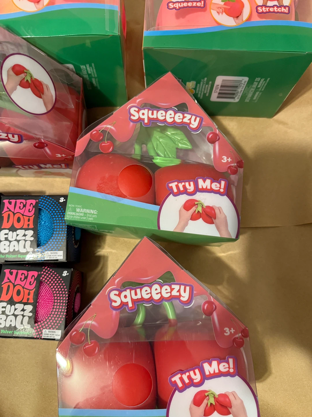 Fuzzy Nee-dohs, Squeeze squishy New - photo 3