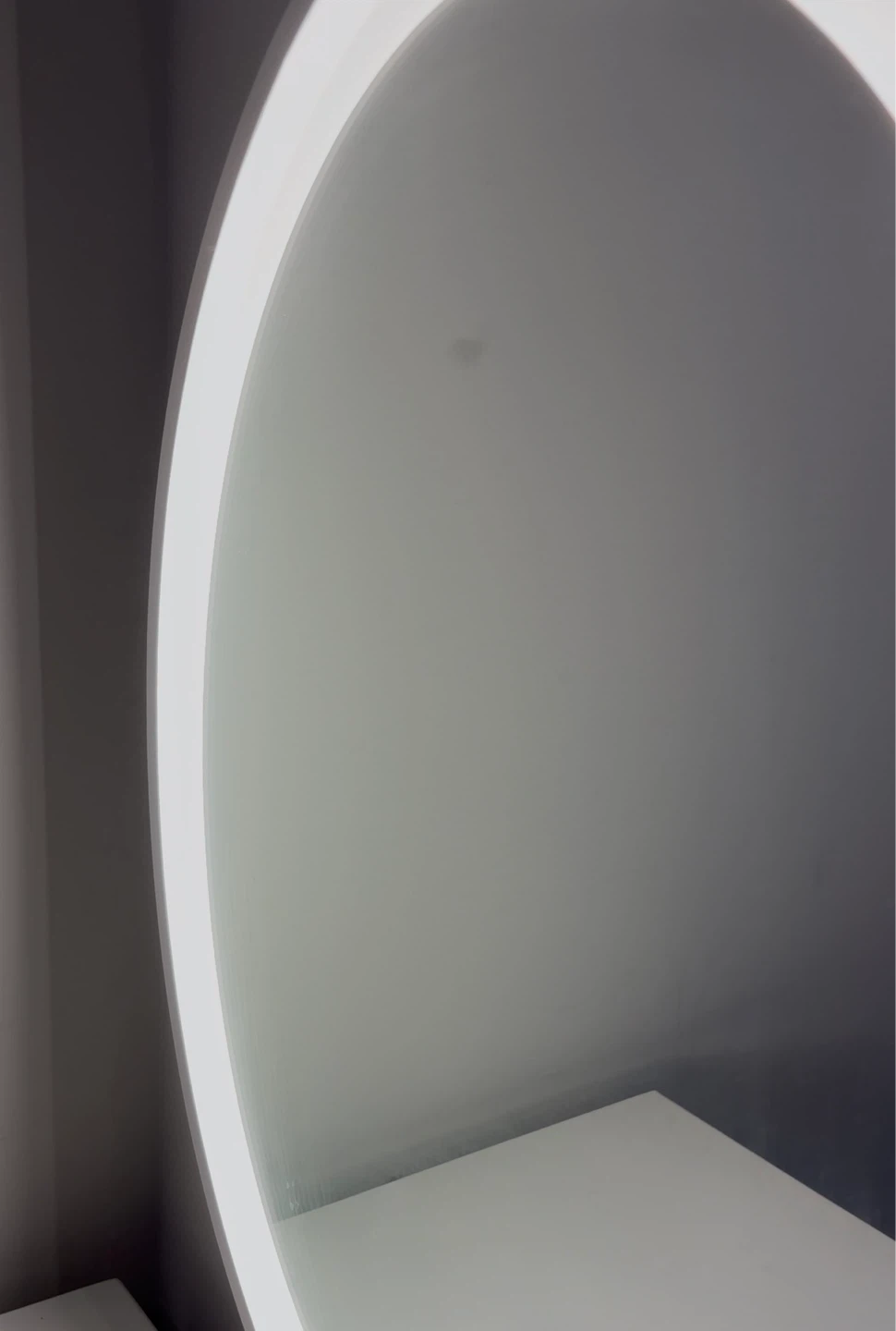Vanity Desk with LED Mirror and Stool - photo 5