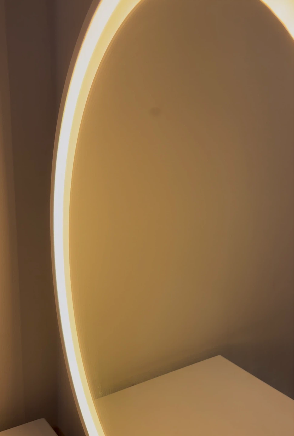 Vanity Desk with LED Mirror and Stool - photo 4