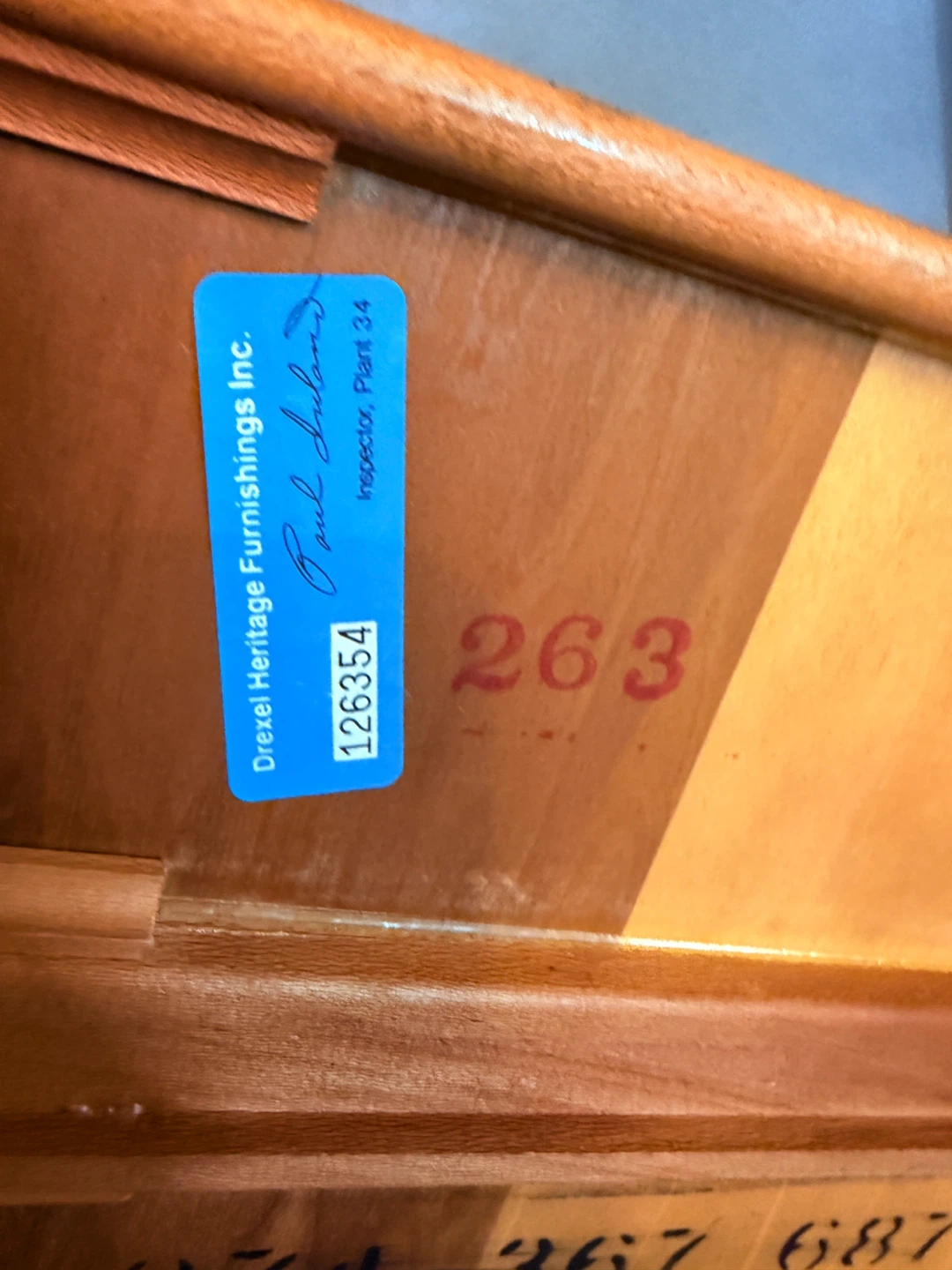Drexel Heritage 3-Drawer Nightstand - photo 3