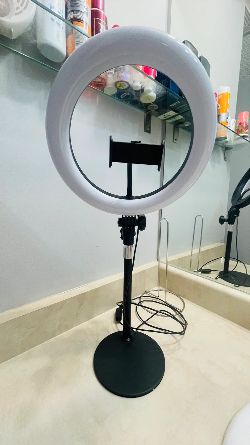 Ring Light with Phone Holder and Stand