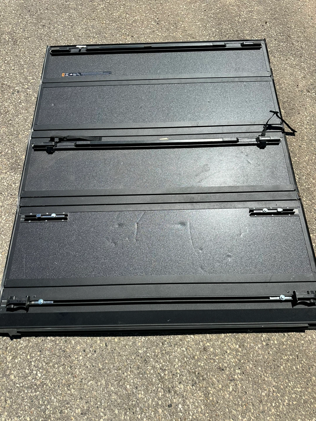 Folding Hard Tonneau Cover for Silverado EV Pickup Truck - photo 2