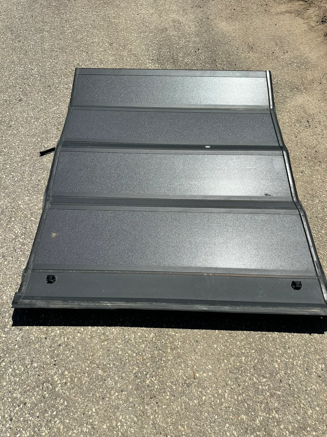 Folding Hard Tonneau Cover for Silverado EV Pickup Truck - photo 4