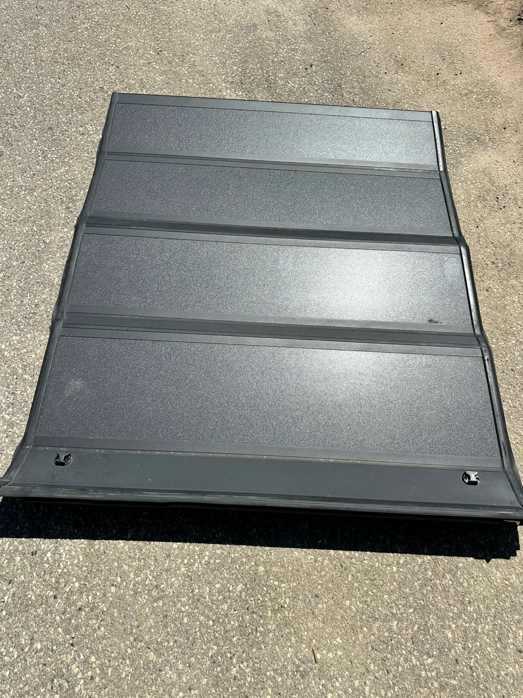 Folding Hard Tonneau Cover for Silverado EV Pickup Truck - photo 3