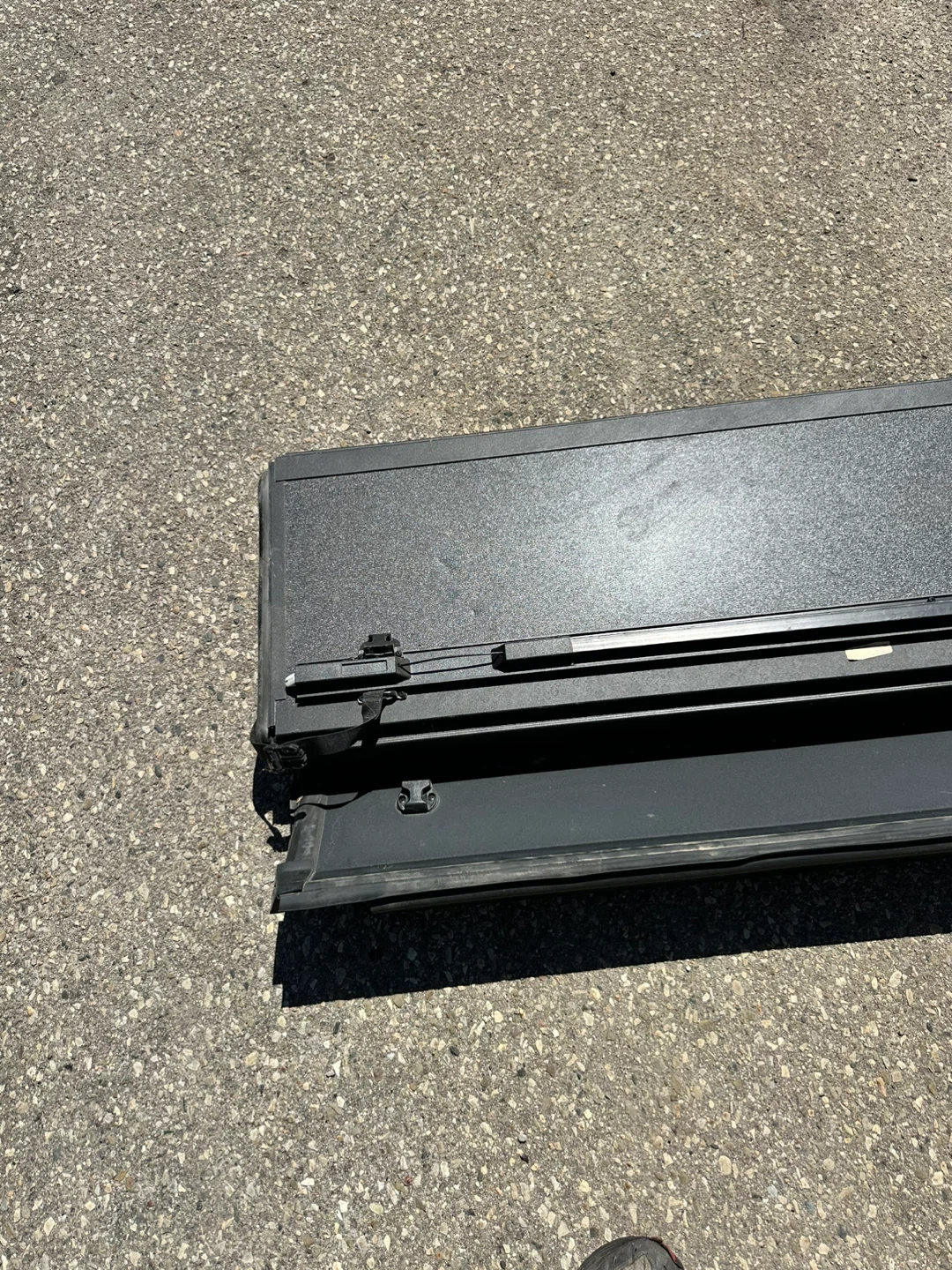 Folding Hard Tonneau Cover for Silverado EV Pickup Truck - photo 5