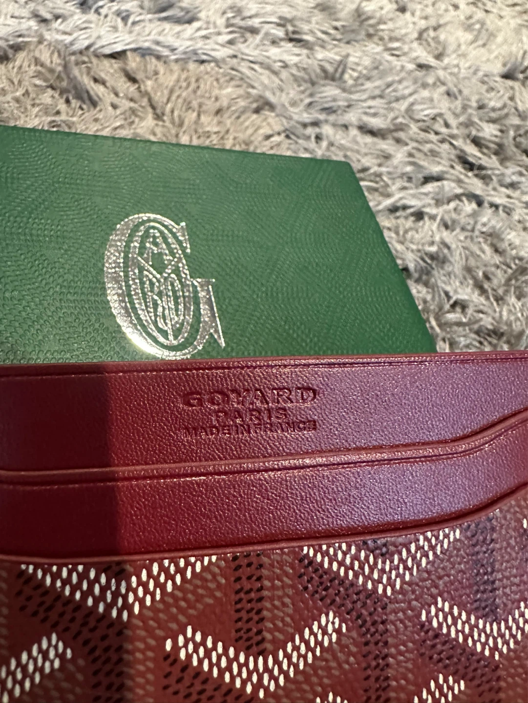 Red Goyard Wallet - photo 5