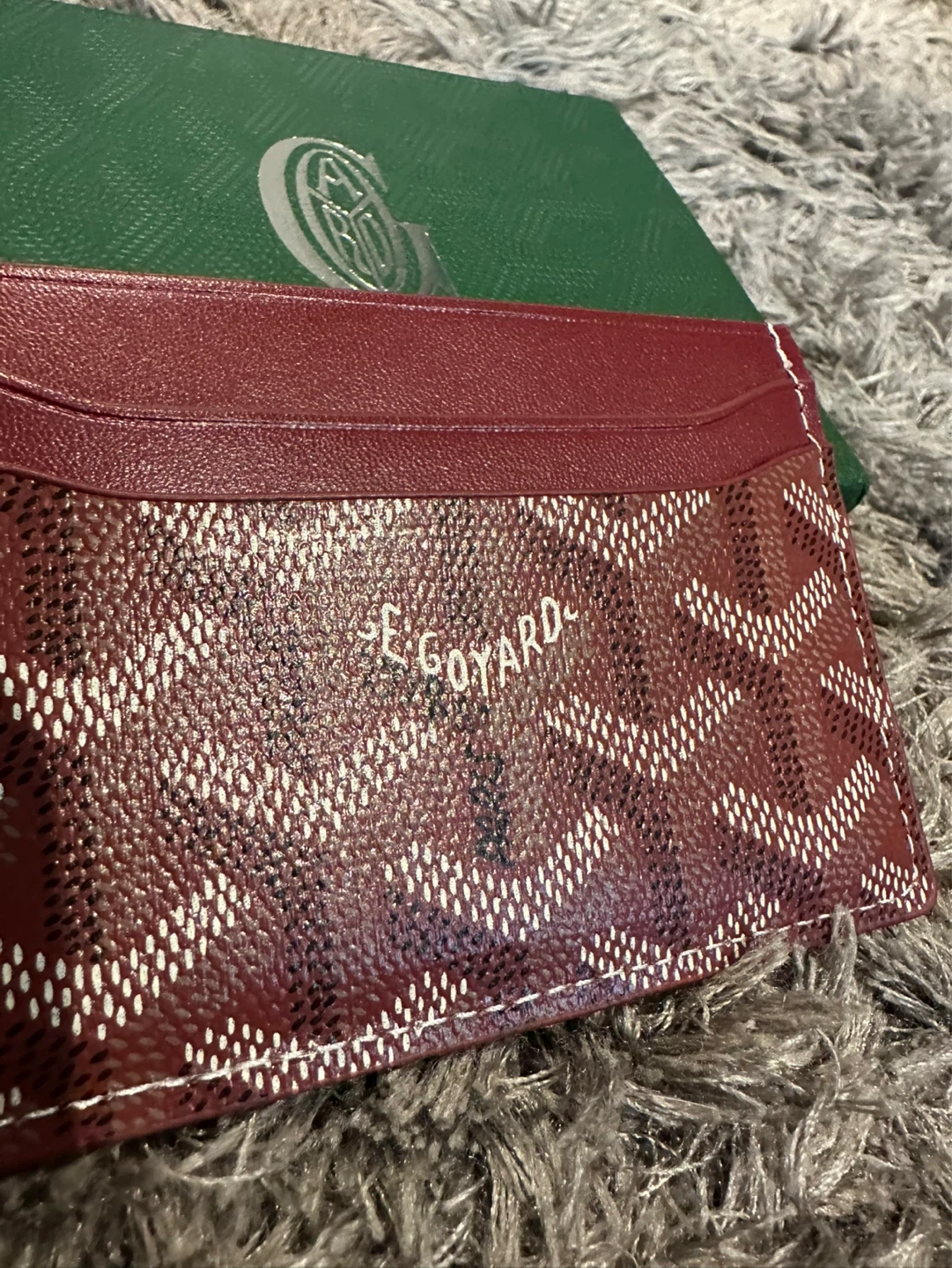 Red Goyard Wallet - photo 3