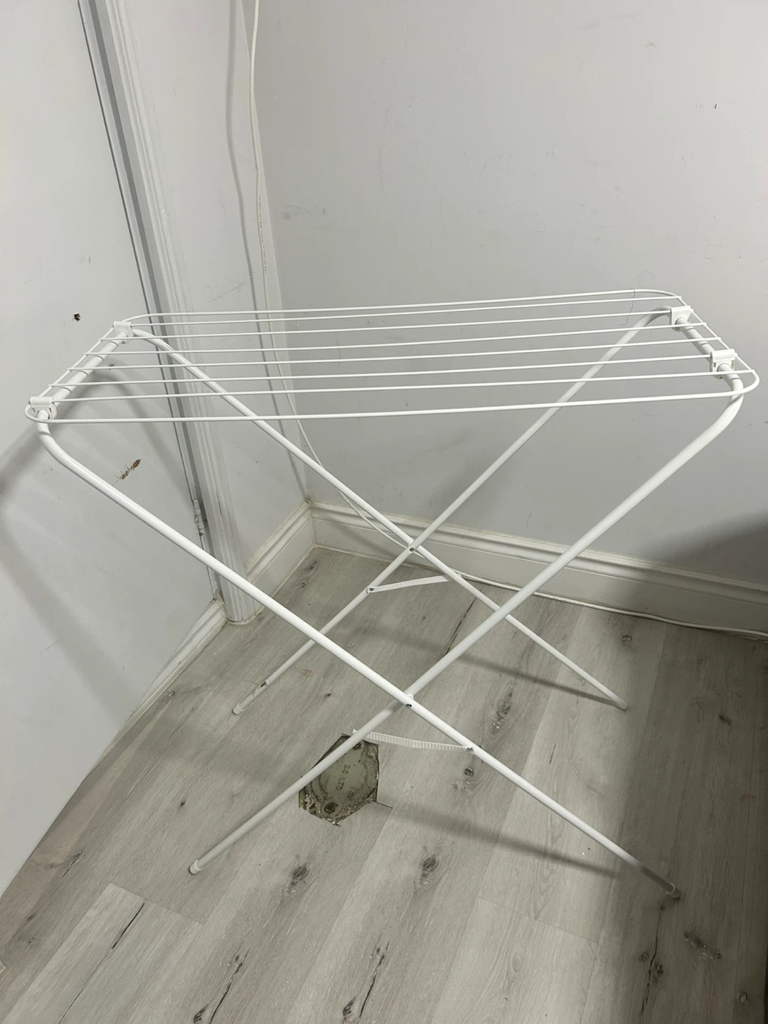 White Folding Drying Rack