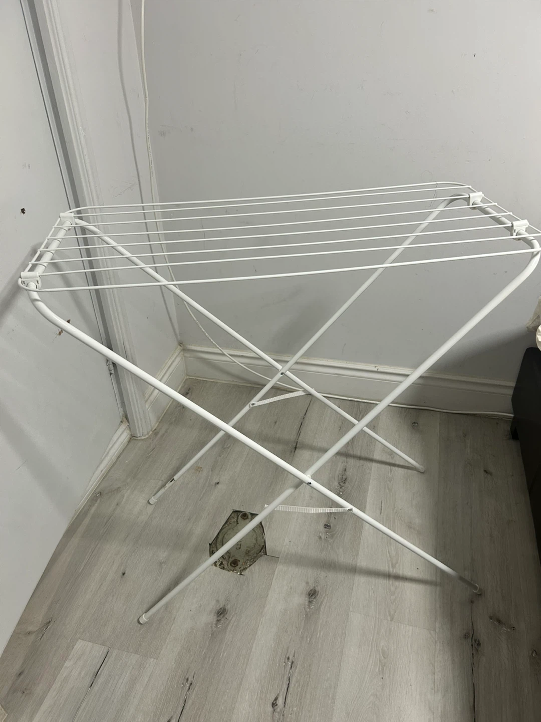 White Folding Drying Rack - photo 2
