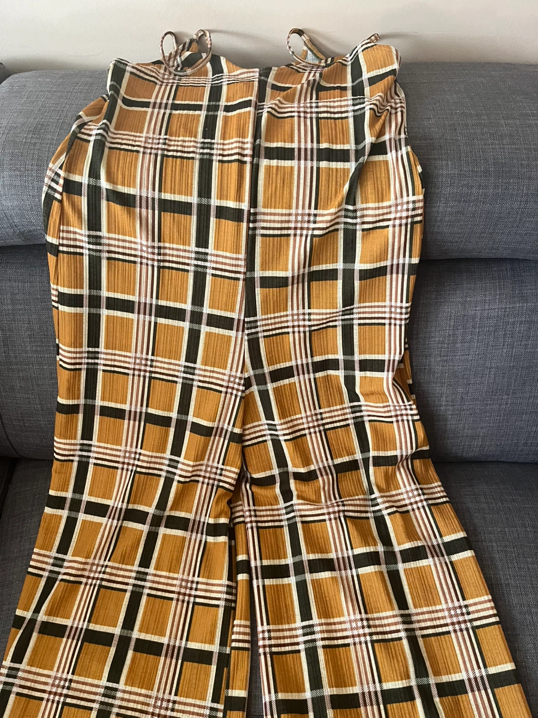 Plaid Jumpsuit - photo 2