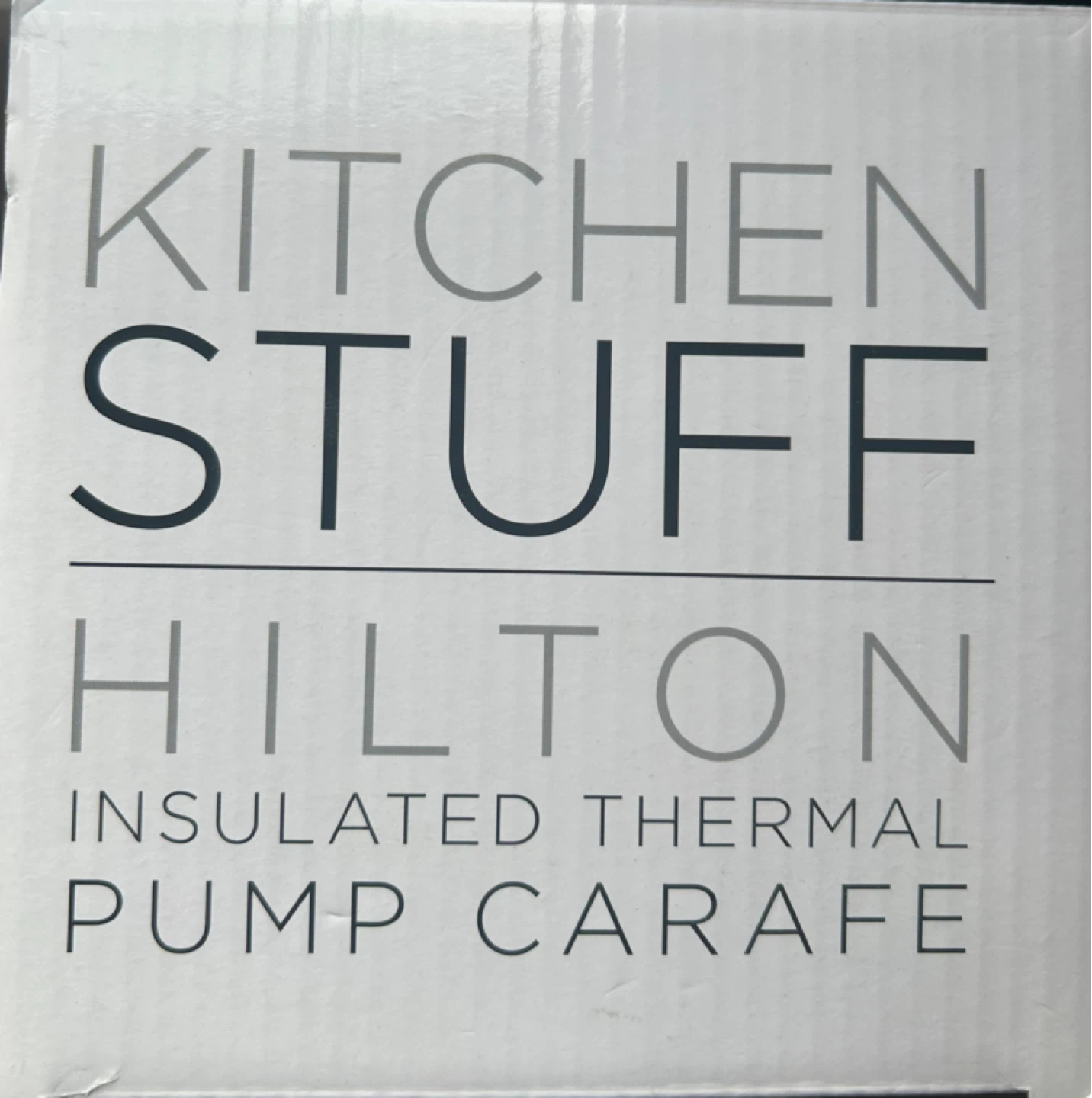 Kitchen Stuff Hilton Insulated Thermal Pump Carafe - photo 2