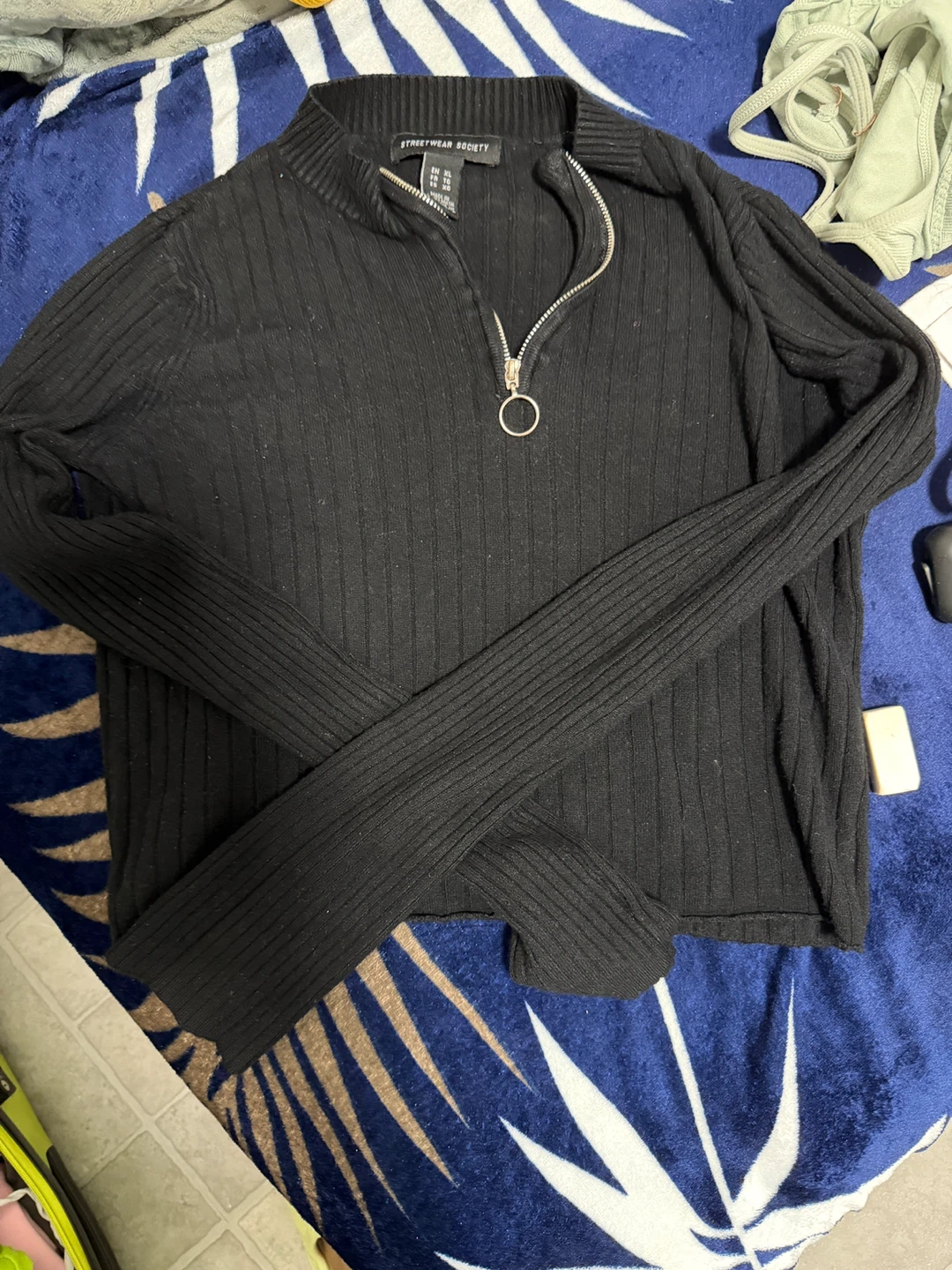 Calvin Klein Striped Long Sleeve Top - photo 3
