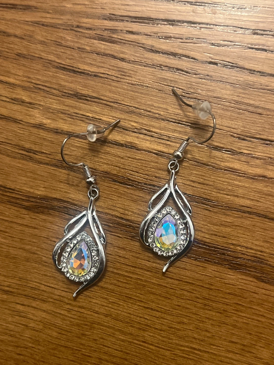 Gigi's Dangle Earrings with Crystal Drop