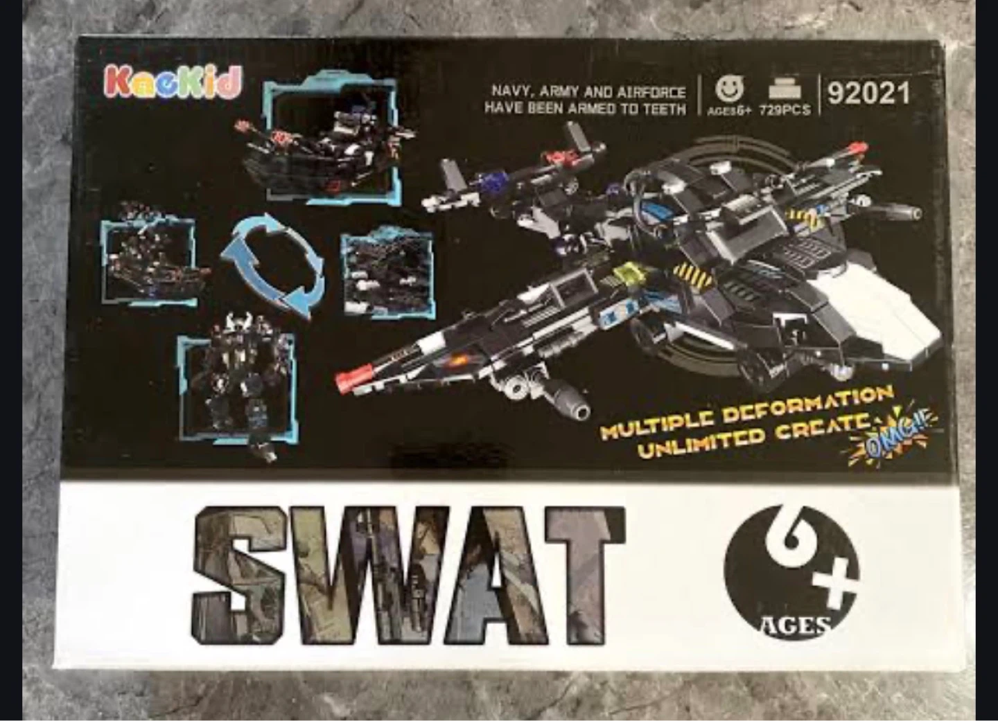Kackid SWAT Building Blocks Set 92021