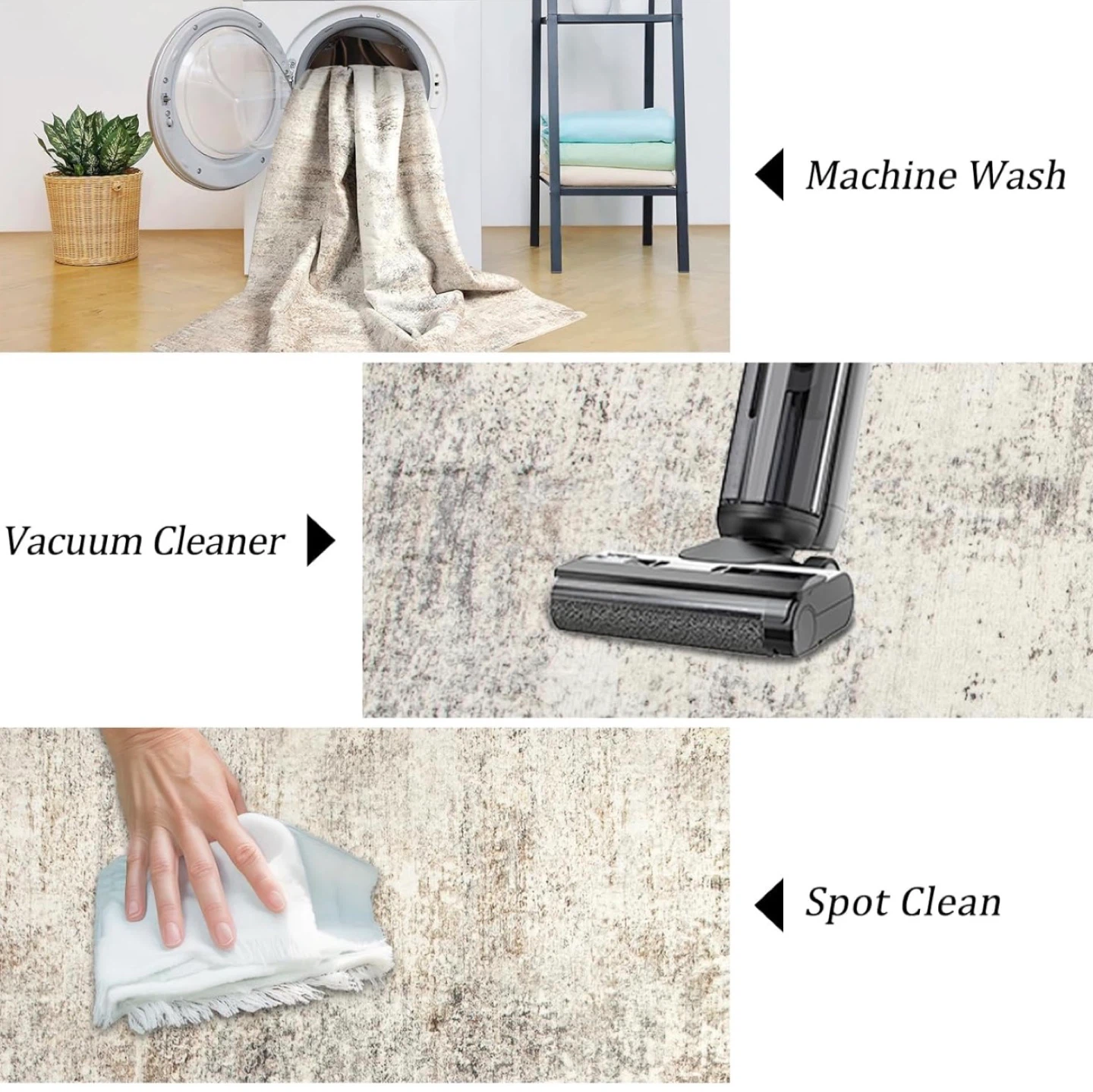 Abstract Washable Area Rug - photo 4