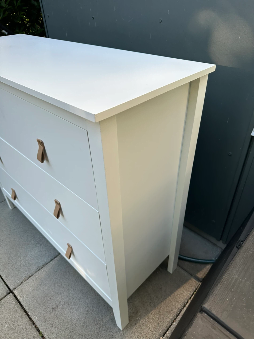 White 3 drawers Dresser *Free delivery - photo 3