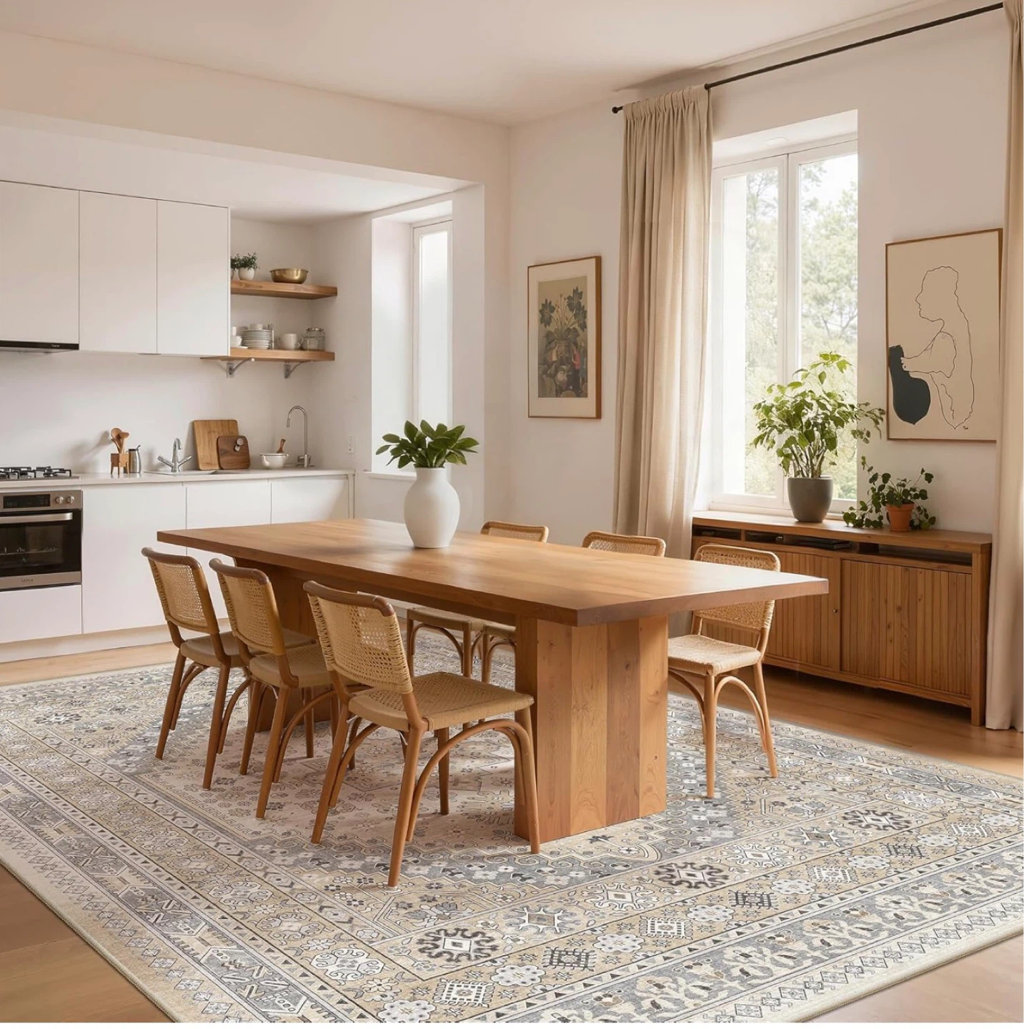 OEKO TEX Rug with Kids & Pets Friendly Design - photo 5