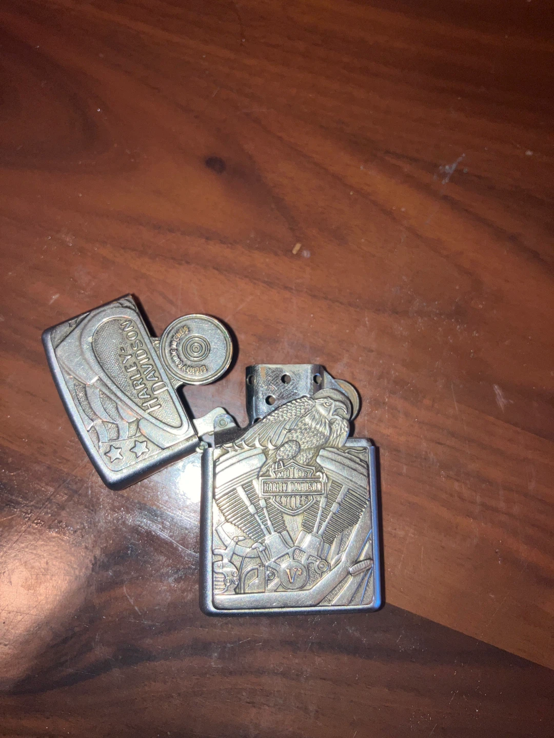 zippo harly davidson lighter - photo 2