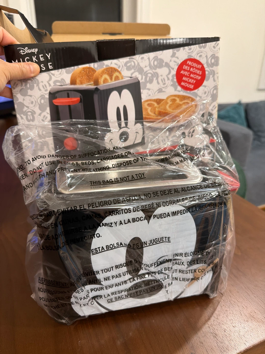 Disney Mickey Mouse Toaster