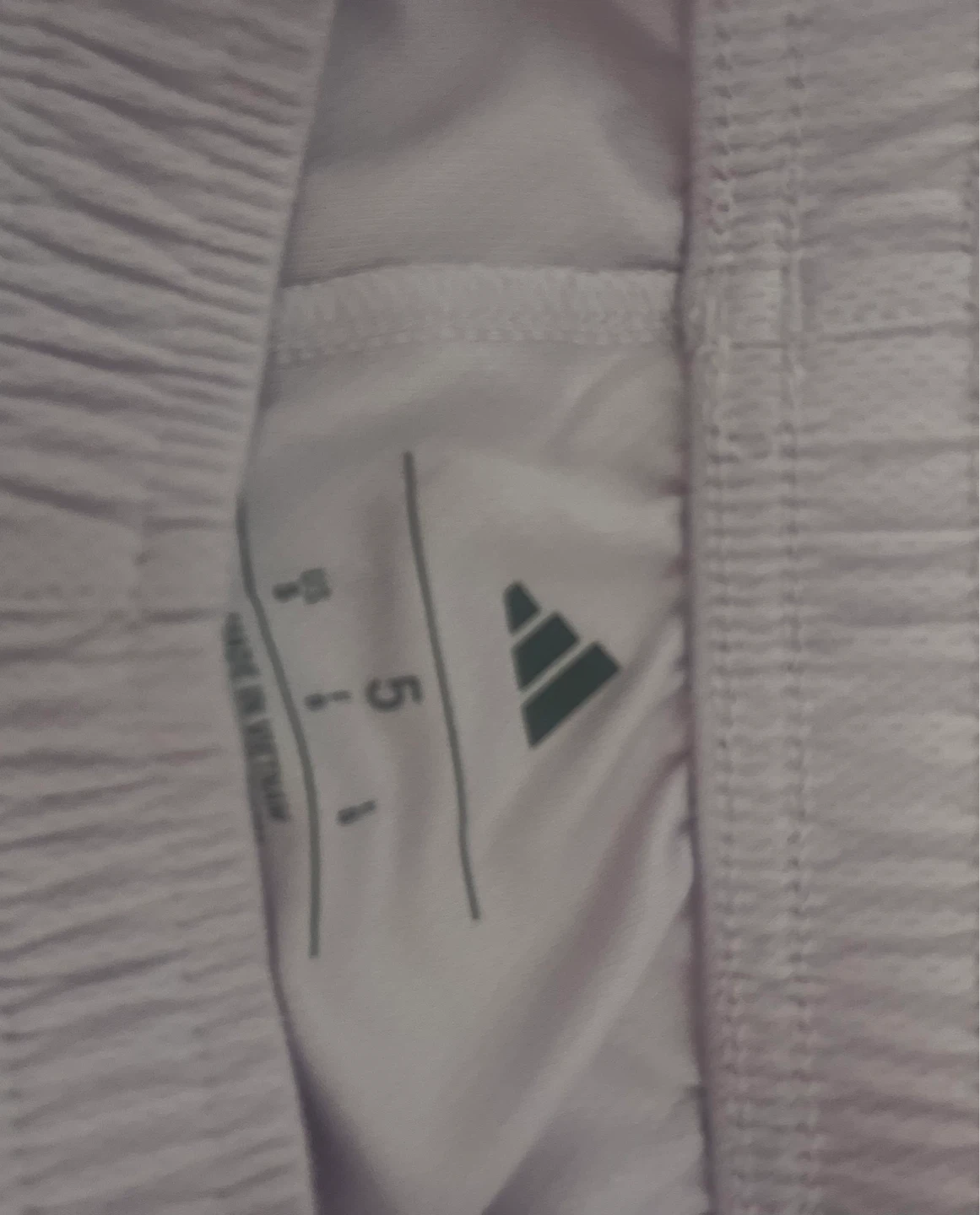 Adidas Girls Lavender Shorts size 5 child - photo 3