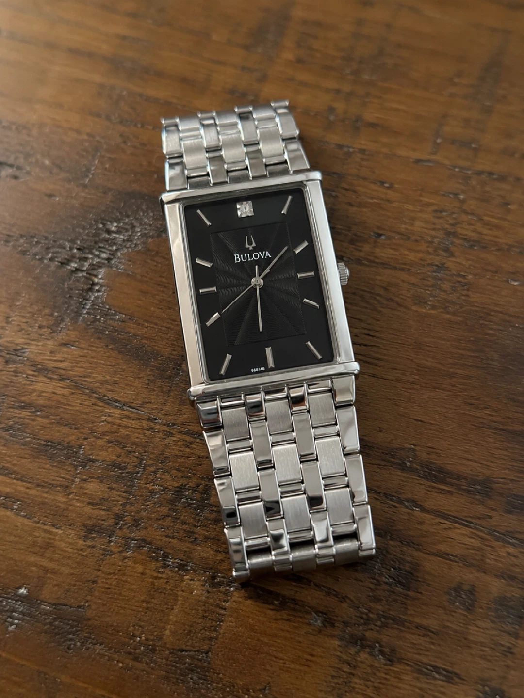 Bulova Men's Rectangular Watch