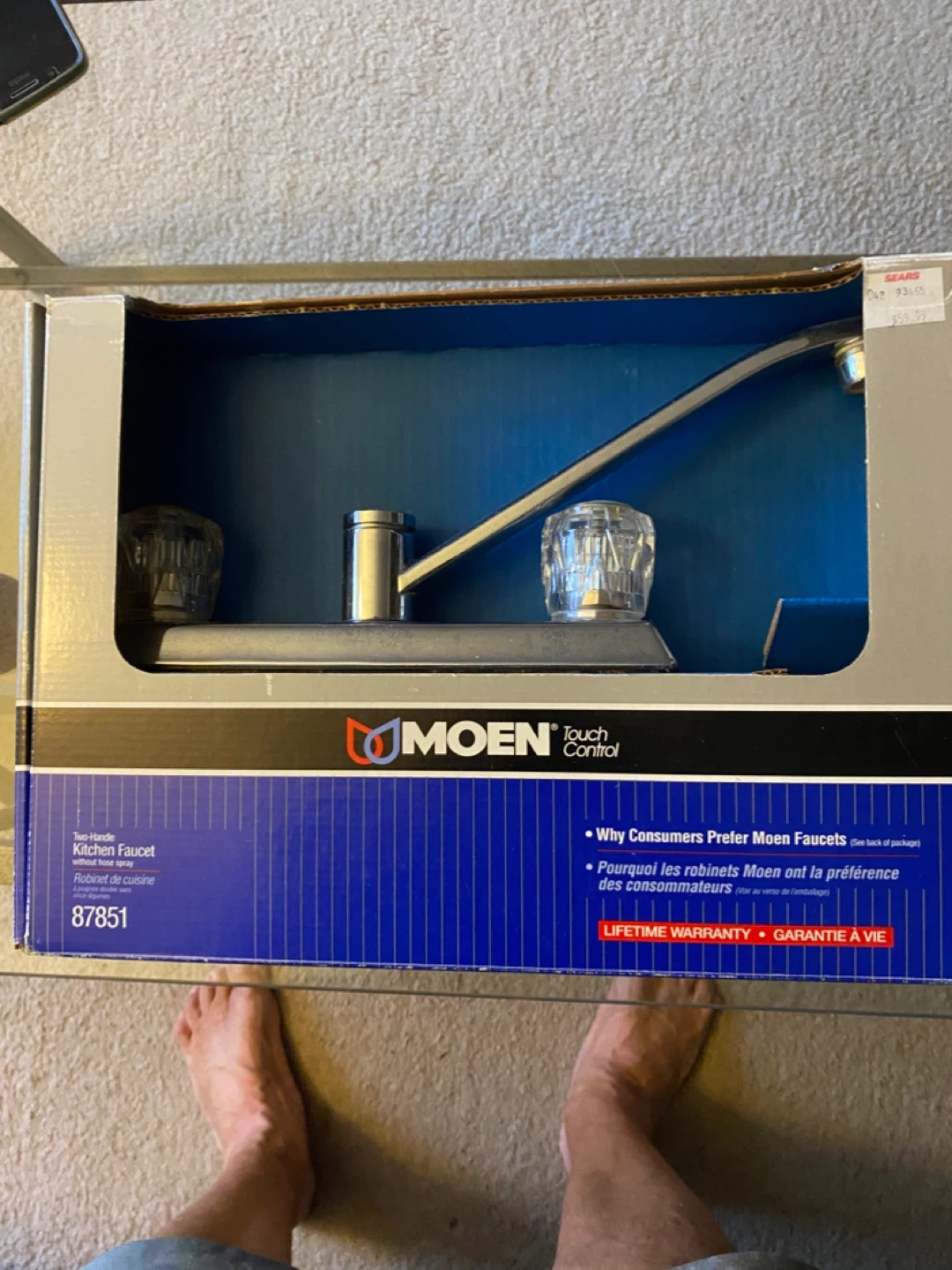 Moen Two-Handle Kitchen Faucet 87851